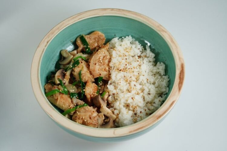 Matsutake Gohan Mushroom Rice