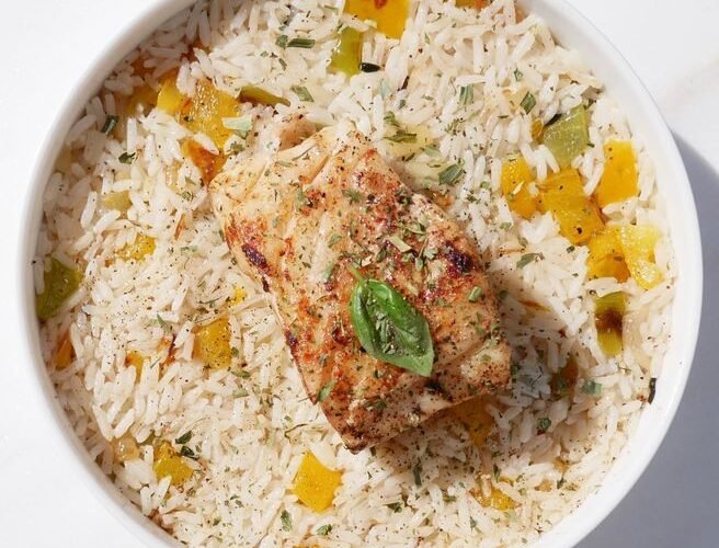 Mauritanian-Style Light Fish and Rice One-Pot