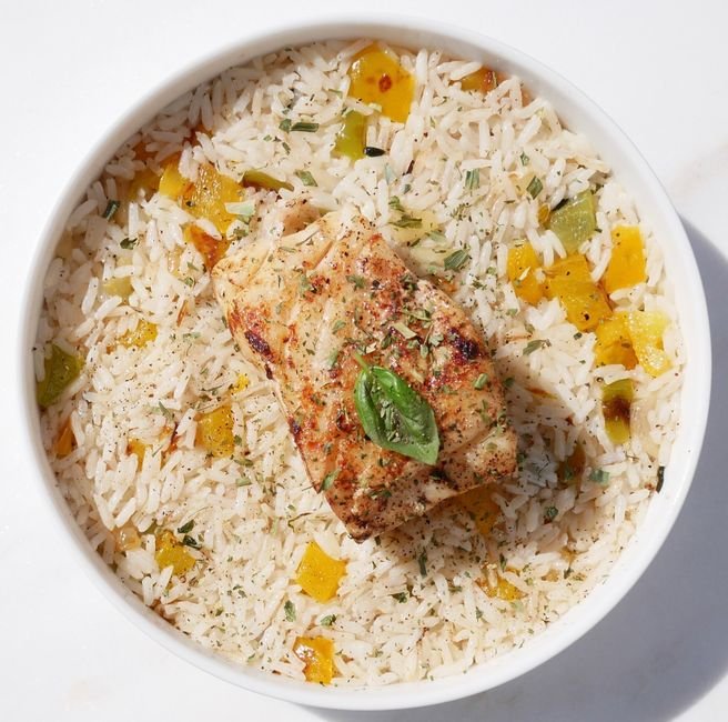 Mauritanian-Style Light Fish and Rice One-Pot
