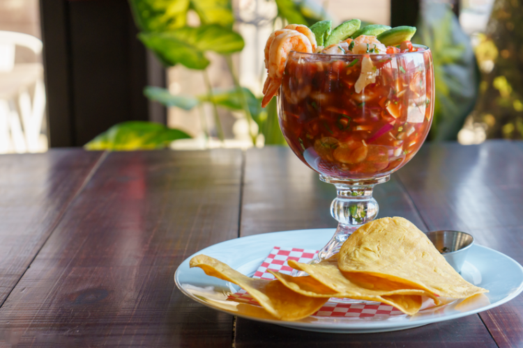 Mexican Shrimp Cocktail (Coctel de Camarón)