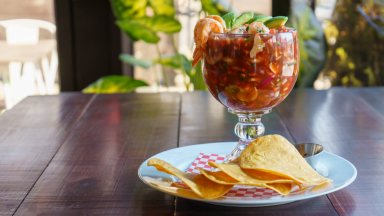 Mexican Shrimp Cocktail (Coctel de Camarón)