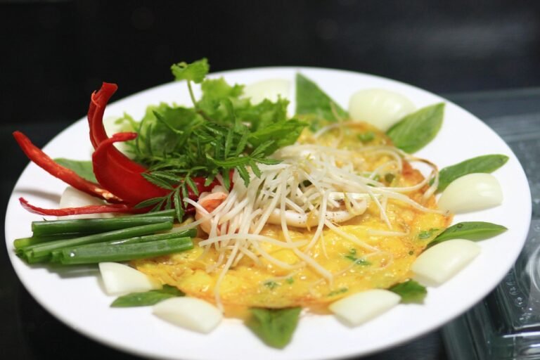 Mini Indonesian Savory Stuffed Egg Pancakes