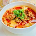 Mongolian Lamb and Hand-Pulled Noodle Soup