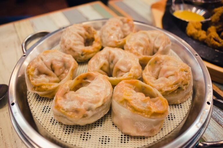 Mongolian Steamed Meat Dumplings
