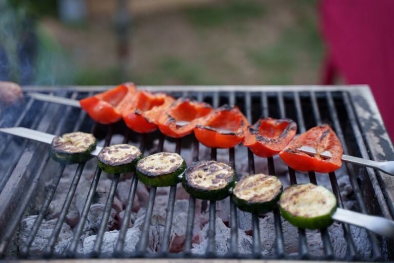 Moroccan Grilled Lamb Skewers with Cumin and Paprika