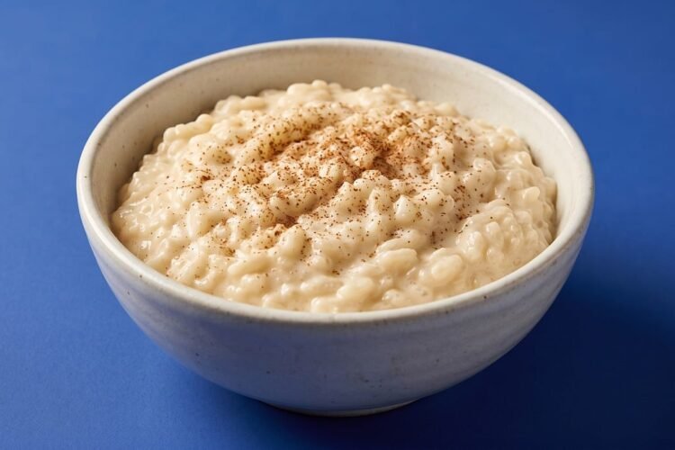 Moroccan Orange Blossom Rice Pudding