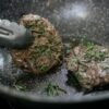 Moroccan Pan-Seared Kefta with Chermoula Herb Marinade