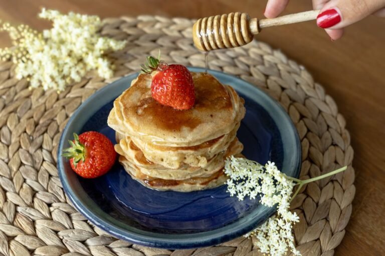 Moroccan Sweet Semolina Pancake