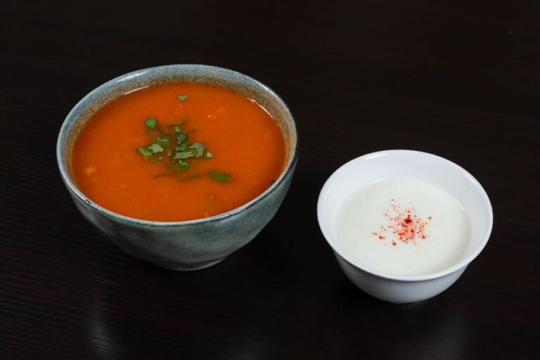 Moroccan Vegetarian Lentil and Chickpea Harira Soup