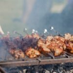 Mozambican Beef Espetada Skewers with Garlic and Bay Leaf