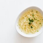 Mozambican Chicken and Vermicelli Soup
