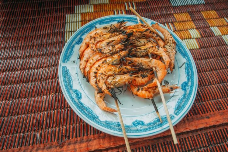 Mozambican Grilled Prawns with Piri Piri