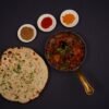 Mughal-Style Creamy Cashew Lamb Curry with Naan
