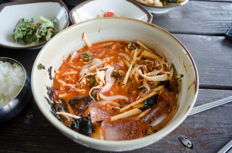 Mul Naengmyeon Chilled Korean Noodle Broth