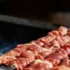 Namibian Grilled Beef Cubes with Chili Relish