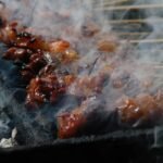 Nepalese Charcoal-Grilled Spiced Meat Skewers