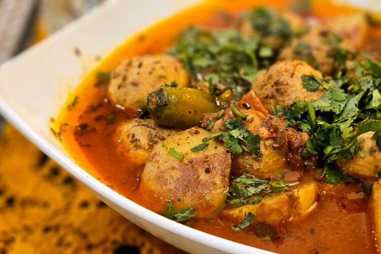 Nepali Potato and Fermented Bamboo Shoot Curry