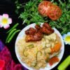 Nepali Sel Roti Fried Rice Ring