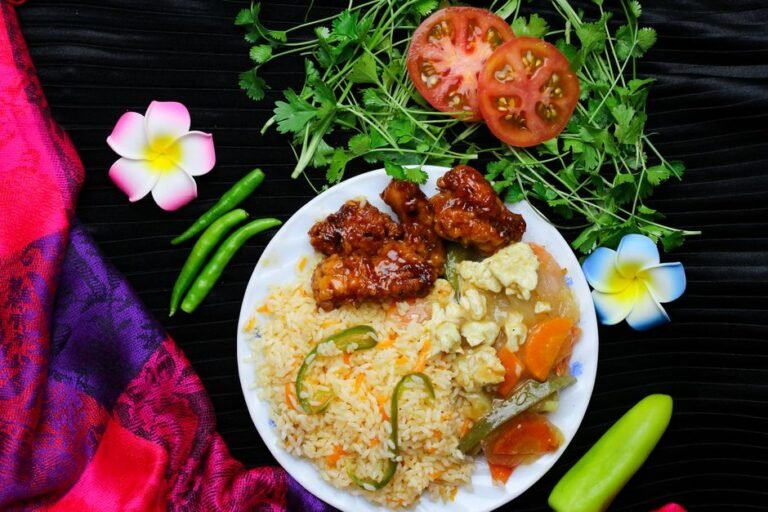Nepali Sel Roti Fried Rice Ring