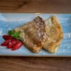 Newari Rice Crepe with Spiced Minced Meat