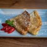 Newari Rice Crepe with Spiced Minced Meat
