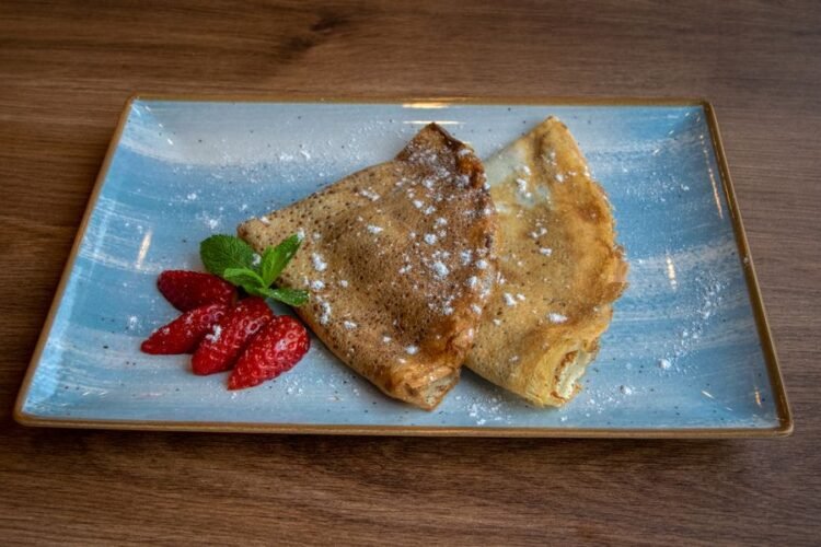 Newari Rice Crepe with Spiced Minced Meat
