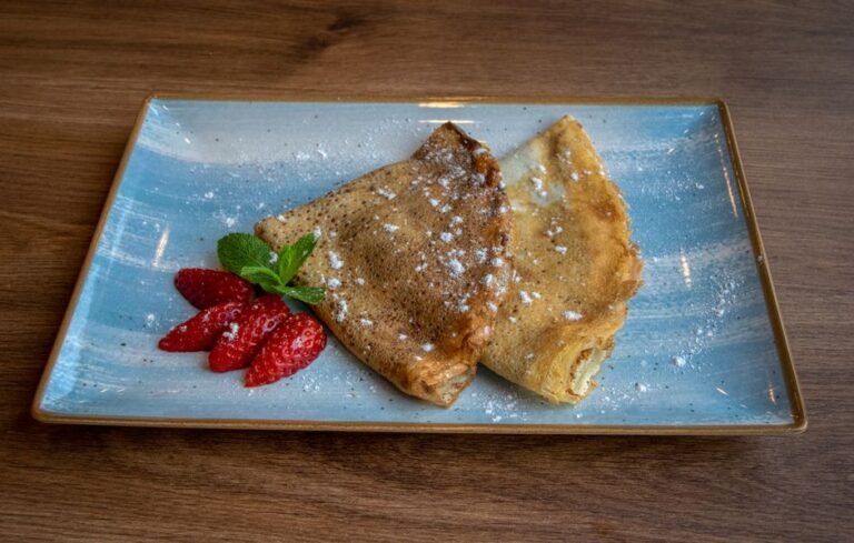 Newari Rice Crepe with Spiced Minced Meat