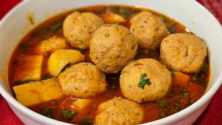 Nicaraguan Meatball Soup