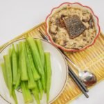 Niger Millet Couscous with Smoked Fish and Okra Stew