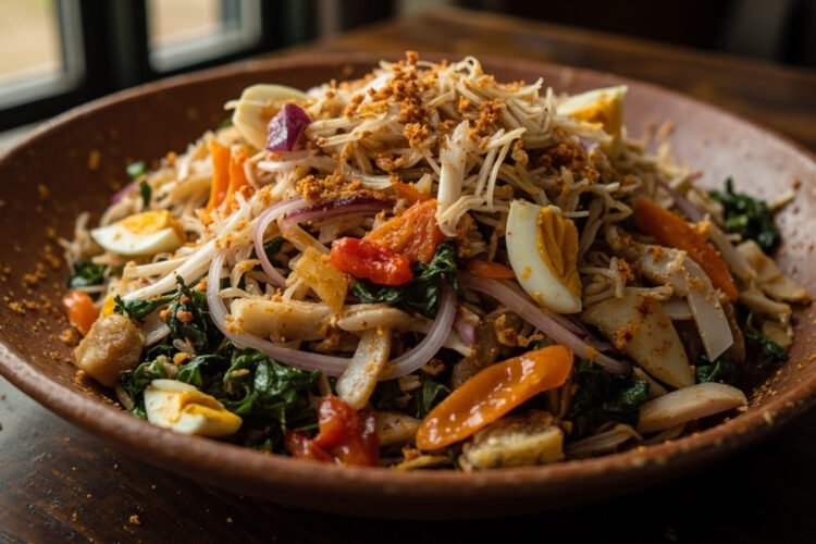 Nigerian Oil Bean Salad (Ugba Igbo Style)