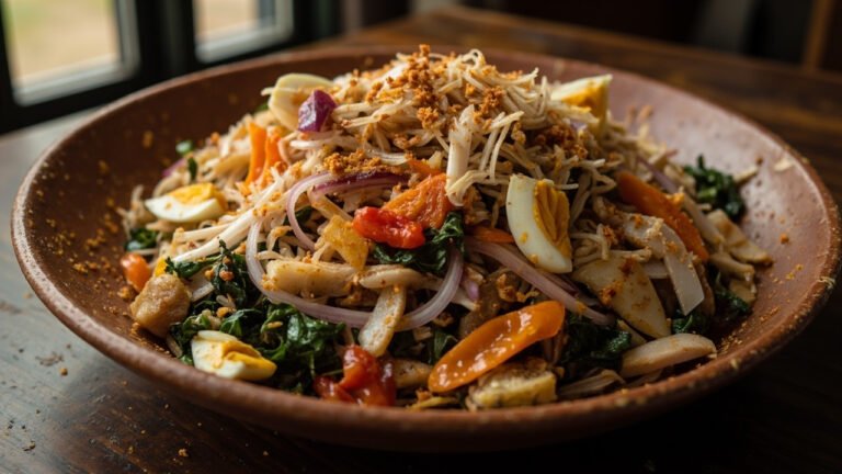 Nigerian Oil Bean Salad (Ugba Igbo Style)