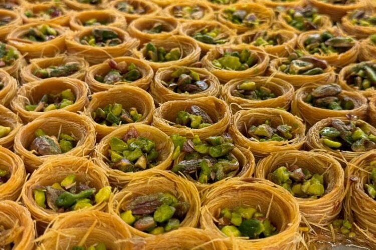 Nightingale Nest Pastry with Pistachios