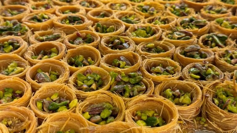 Nightingale Nest Pastry with Pistachios
