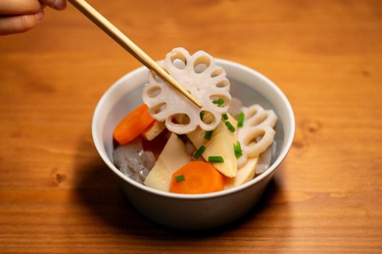 Nishime Simmered Vegetables