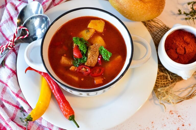 North Macedonian Rustic Potato and Pepper Stew