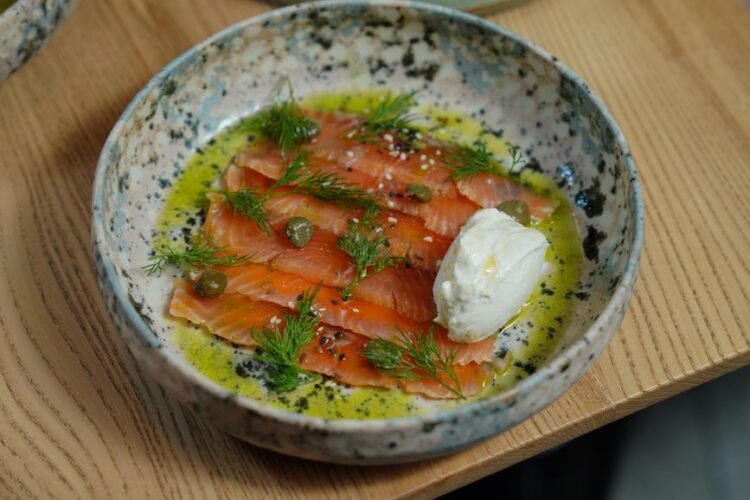 Norwegian Cured Salmon with Dill and Aquavit