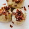 Norwegian Potato Dumplings with Salted Pork and Brown Butter