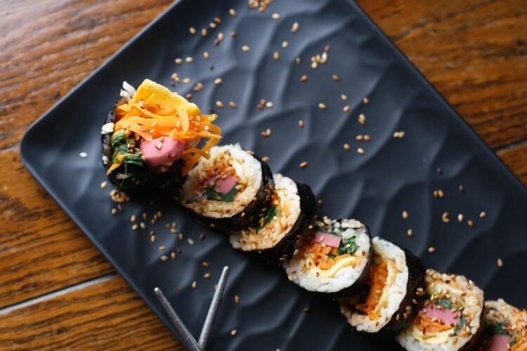 Nude Gimbap Inside Out Roll