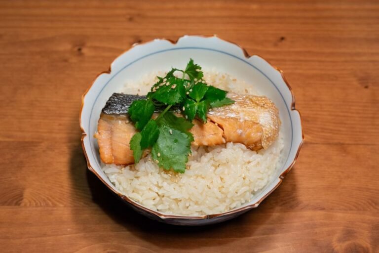 Ochazuke Green Tea on Rice