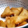 Pakistani Crispy Potato and Pea Samosas