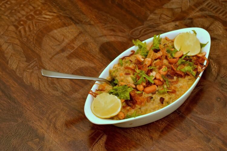 Pakistani Haleem (Slow-Cooked Wheat, Lentil, and Beef Porridge)