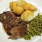 Pakistani Slow-Cooked Lamb Pot Roast with Saffron
