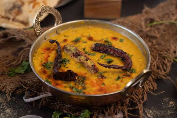 Pakistani-Style Creamy Black Lentil and Kidney Bean Curry