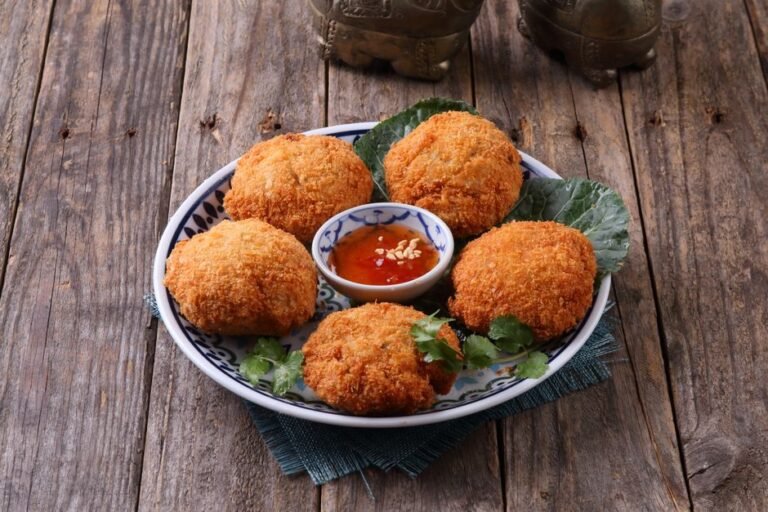 Palembang Fish Cakes with Spicy Palm Sugar Sauce