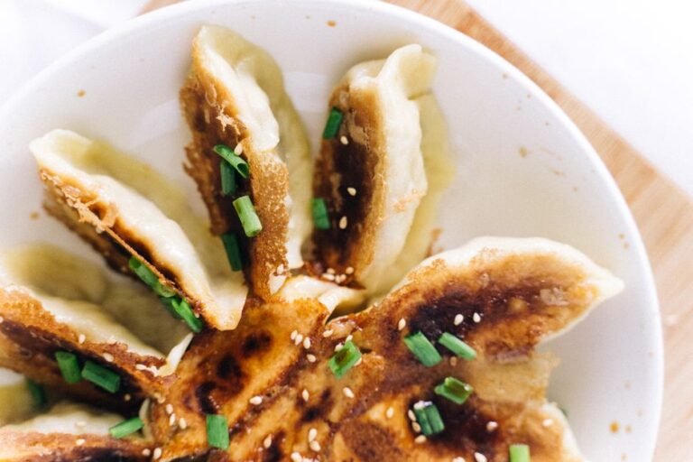 Pan Fried Pork Buns with Crispy Sesame Bottoms