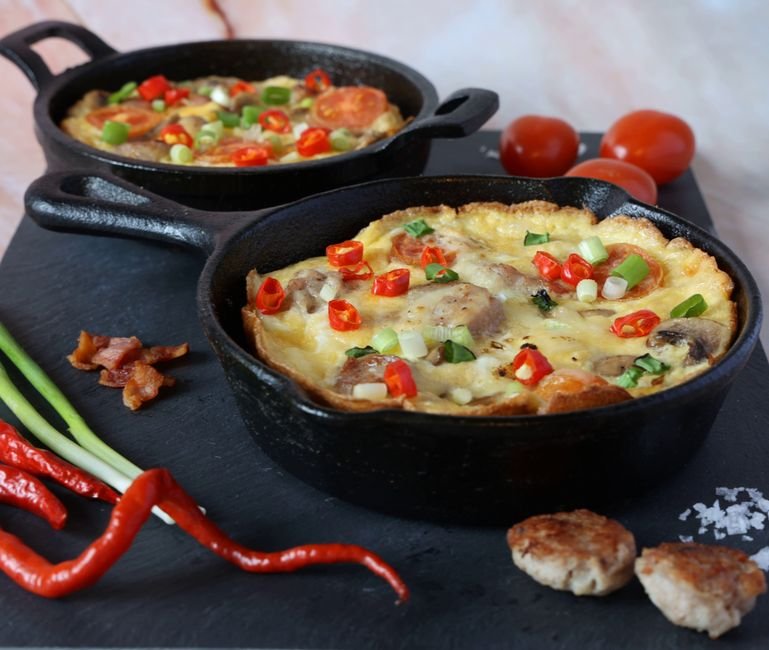 Pan-Seared Catalan Country Sausage with Caramelized Onions and Piquillo Peppers