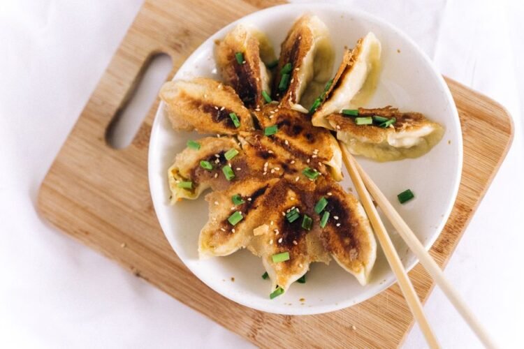 Pan-Seared Shrimp Dumplings
