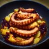 Panamanian Garlic Octopus with Paprika and White Wine