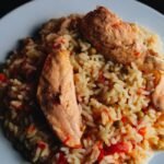 Panamanian-Style Chicken and Rice with Achiote and Beer