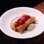 Pandan Crepe Rolls with Coconut Palm Sugar Filling